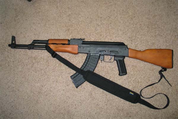 ak 47 gun. An AK-47 assault rifle is
